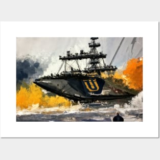 Navy Ship Posters and Art